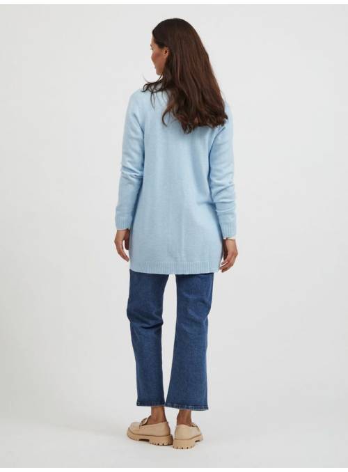 CARDIGAN FEM KNIT VI50/NYL27/PL23 - ORAN
