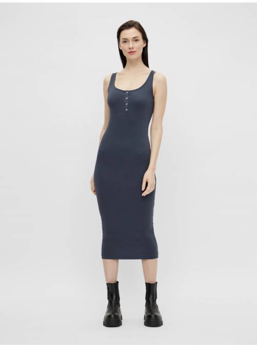 DRESS FEM KNIT CO95/EA5 - BLUE - 