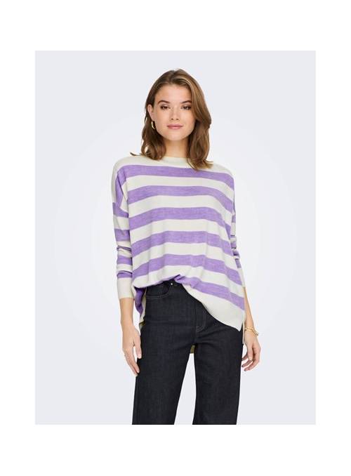 PULLOVER FEM KNIT PC100 - PURPLE - Cloud