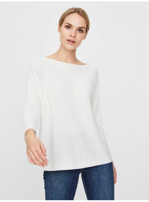 JERSEY NORA BLANCO VERO MODA