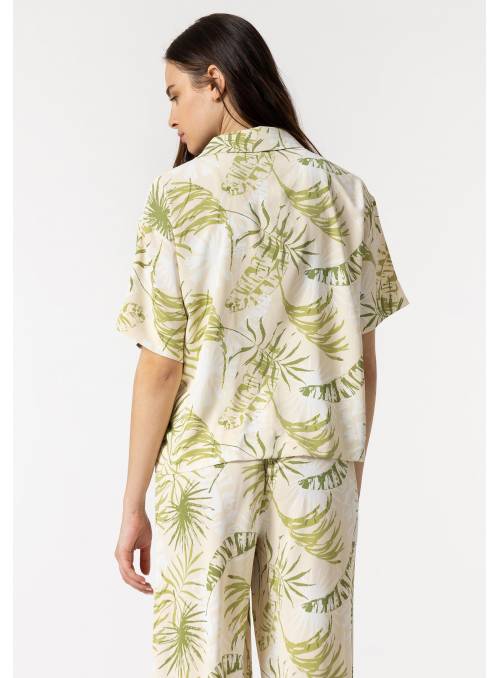 CAMISA NILO ESTAMPADO PALMERAS TIFFOSI