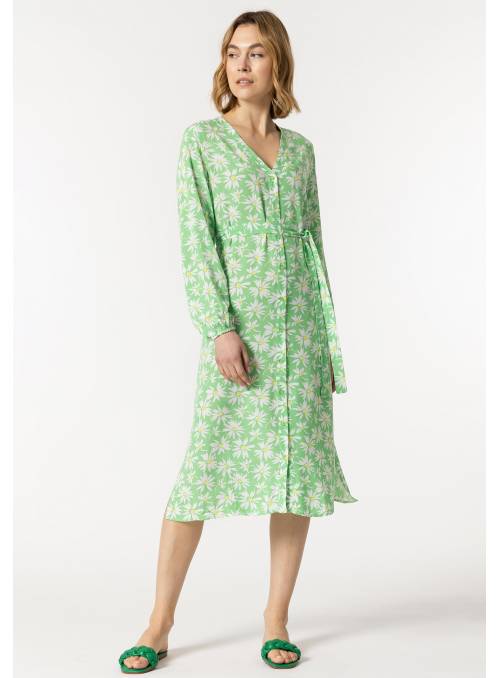 VESTIDO MARGARIDAS VERDE TIFFOSI