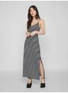 DRESS FEM KNIT CO60/PL40 - BLACK - OPTIC