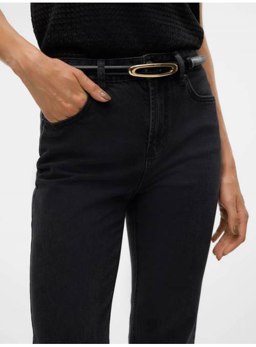 JEANS FEM WOV CO79/COC20/EA1 - BLACK - 